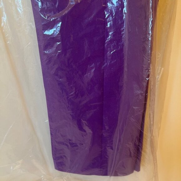 NEW THEORY PANTS. NWT. Admiral Crepe Tailored Ankle. Purple/Bright Peony. Size 8 - Picture 6 of 11